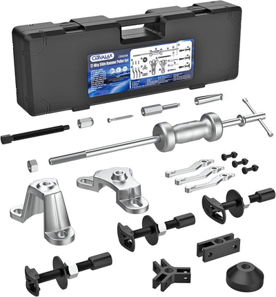 Set extractor martillo 12 vías cojinete llanta eje 23 pzas