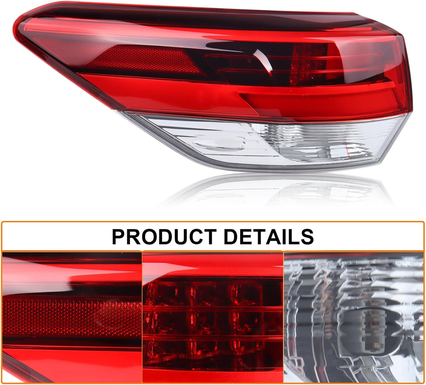 Lámpara trasera exterior izquierda Toyota Highlander 17-19