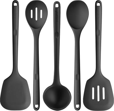 Juego utensilios cocina silicona antiadherente 13.6pulg