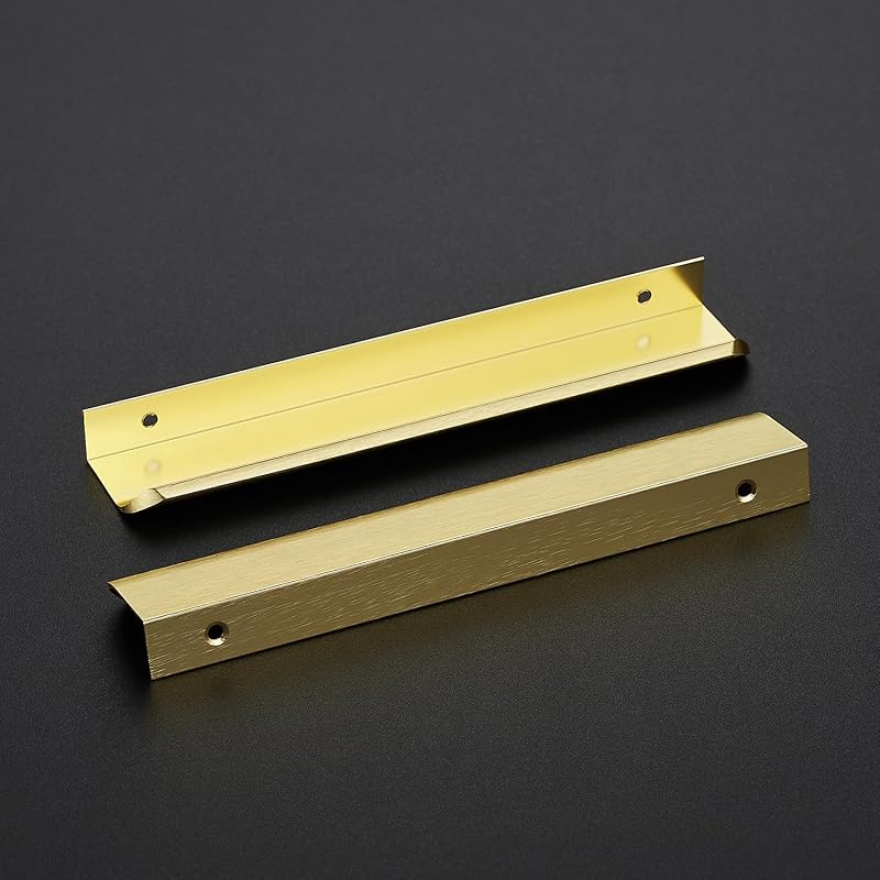 20 Manijas gabinete dorado 7.8" 5.9"