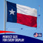 Bandera Texas 4x6 exterior resistente intemperie