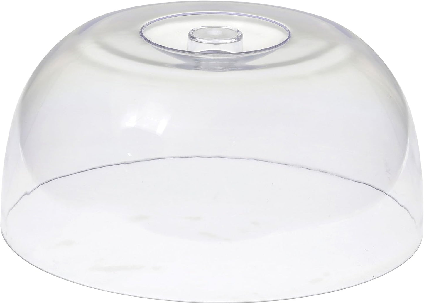 Domo para tartas 12pulg plástico SAN transparente con mango