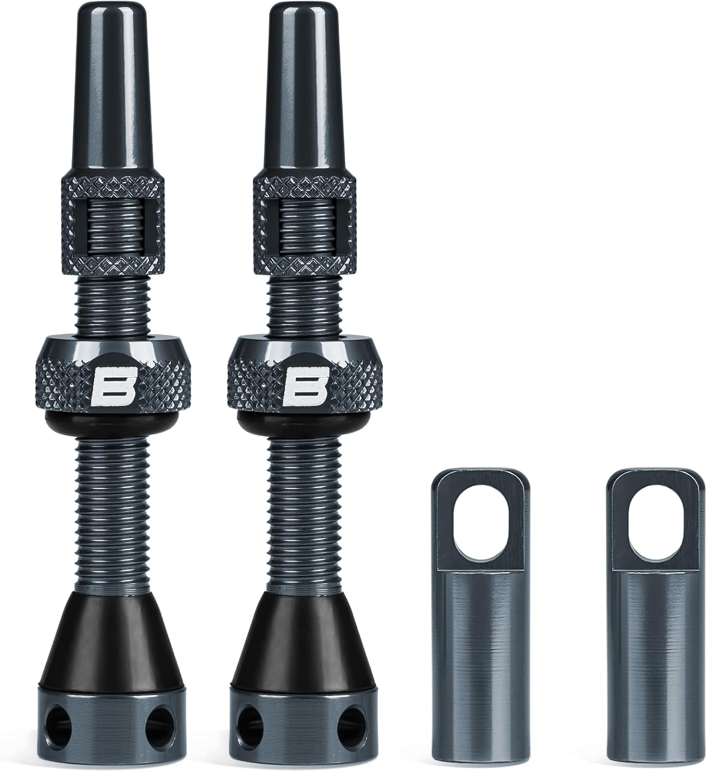 Vástago válvula Presta 40-100mm kit aleación ligera
