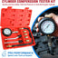 Probador compresión 9 pzas motor auto y moto 300 PSI