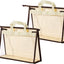 Bolsas colgantes transparentes con cremallera S 2 Uds