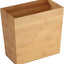 Cesta basura rectangular bambú 10.5x5.75x10"