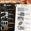 Funda nylon MOLLE para radio BaoFeng UV-5R