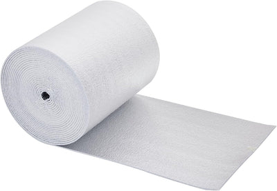 Rollo aislamiento reflectante 1/4pulg 16x50pies con espuma