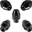 5 Adaptadores Portabrocas Dremel 1/32 a 1/8pulg