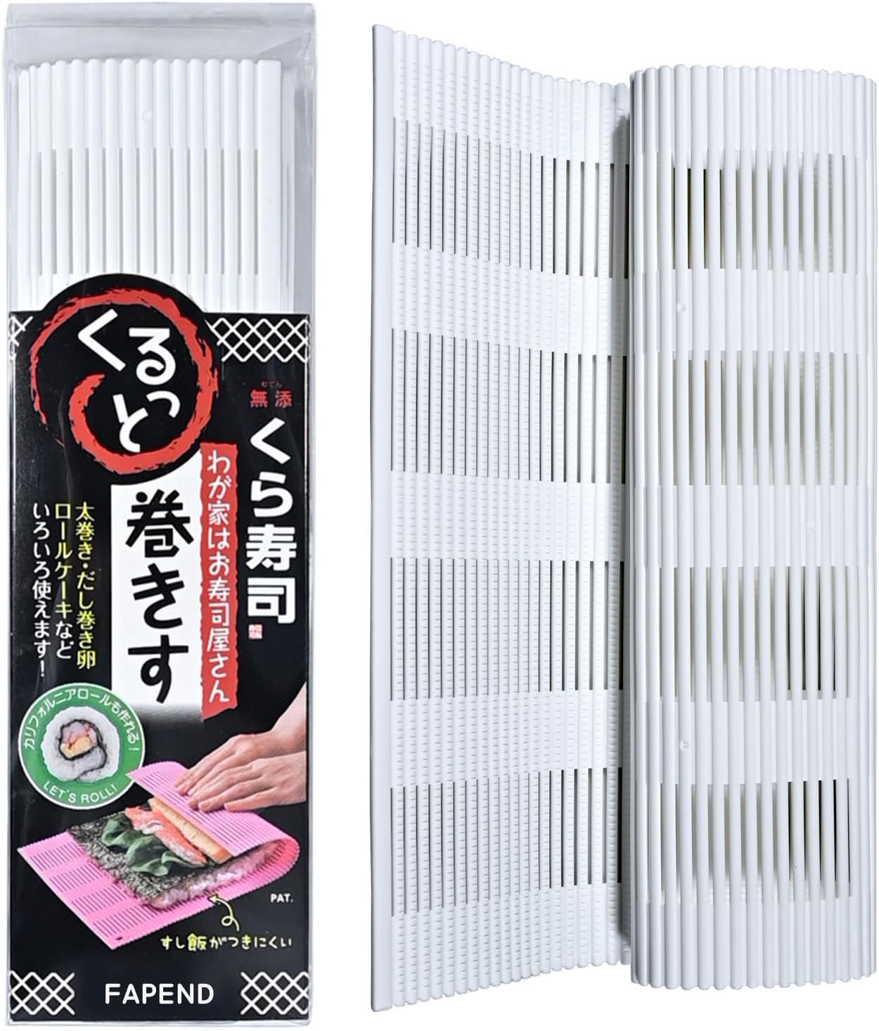 Alfombrilla plástico sushi grado alimenticio antiadherente