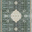 Alfombra antiderrap Boho Medallón Floral 2x7