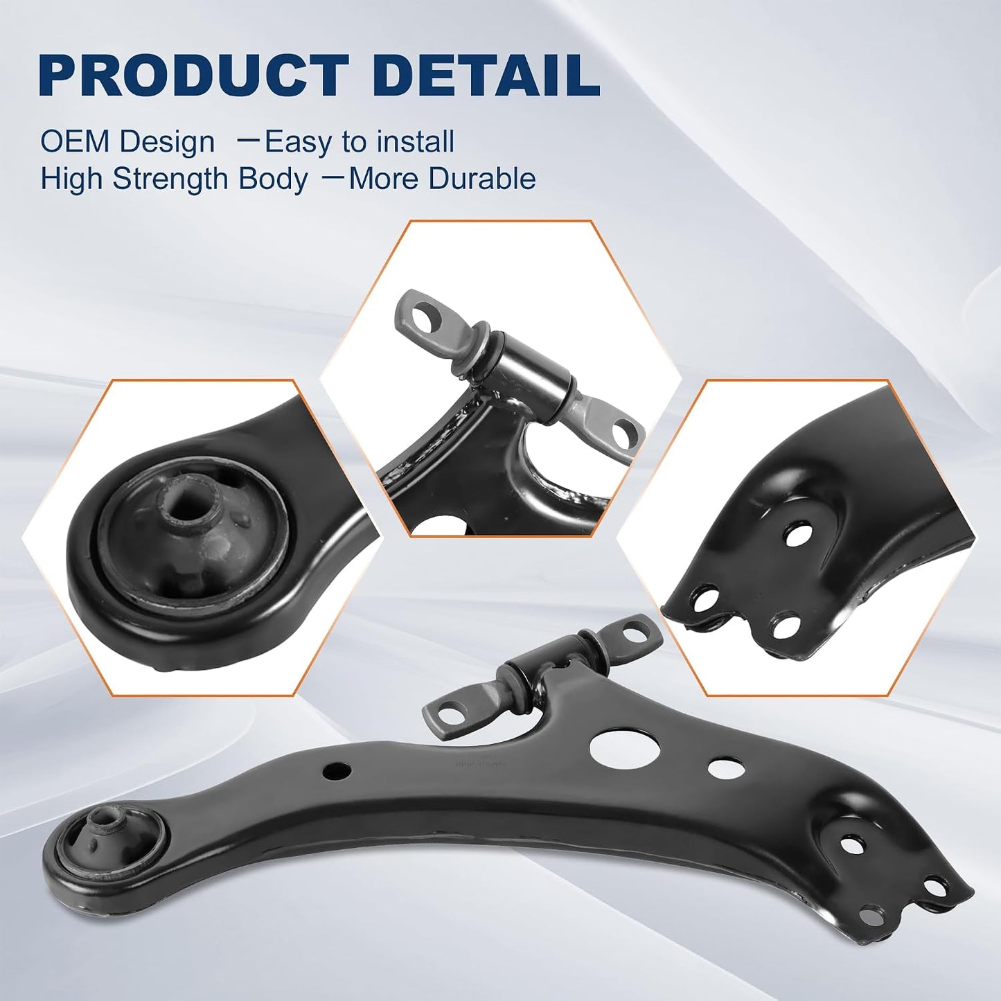 Kit suspensión delantera 6 Pzas brazo control Toyota Camry