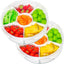 2 Pzas Bandejas Verduras con Tapa Transparente para Refri