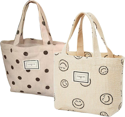 Bolsa Beige Grande para Almacenamiento en Hogar y Oficina