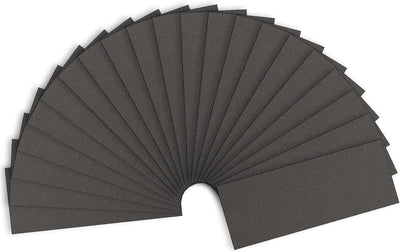 Papel lija 600 grano 9x3.6" 21 hojas uso húmedo y seco