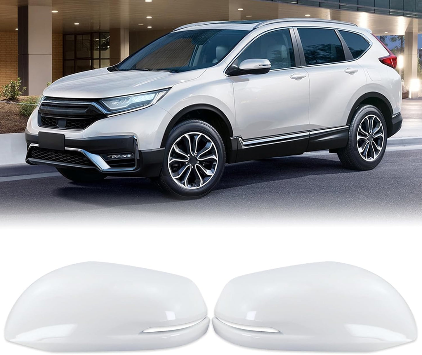 Tapas espejo lateral comp Honda CR-V HR-V 2016-22 blanca