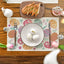 Set 4 Manteles Pascua Floral 12x18pulg Decoración Fiesta