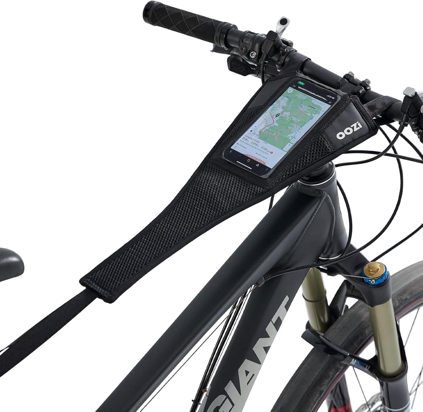 Protector de sudor bicicleta con bolsa para teléfono