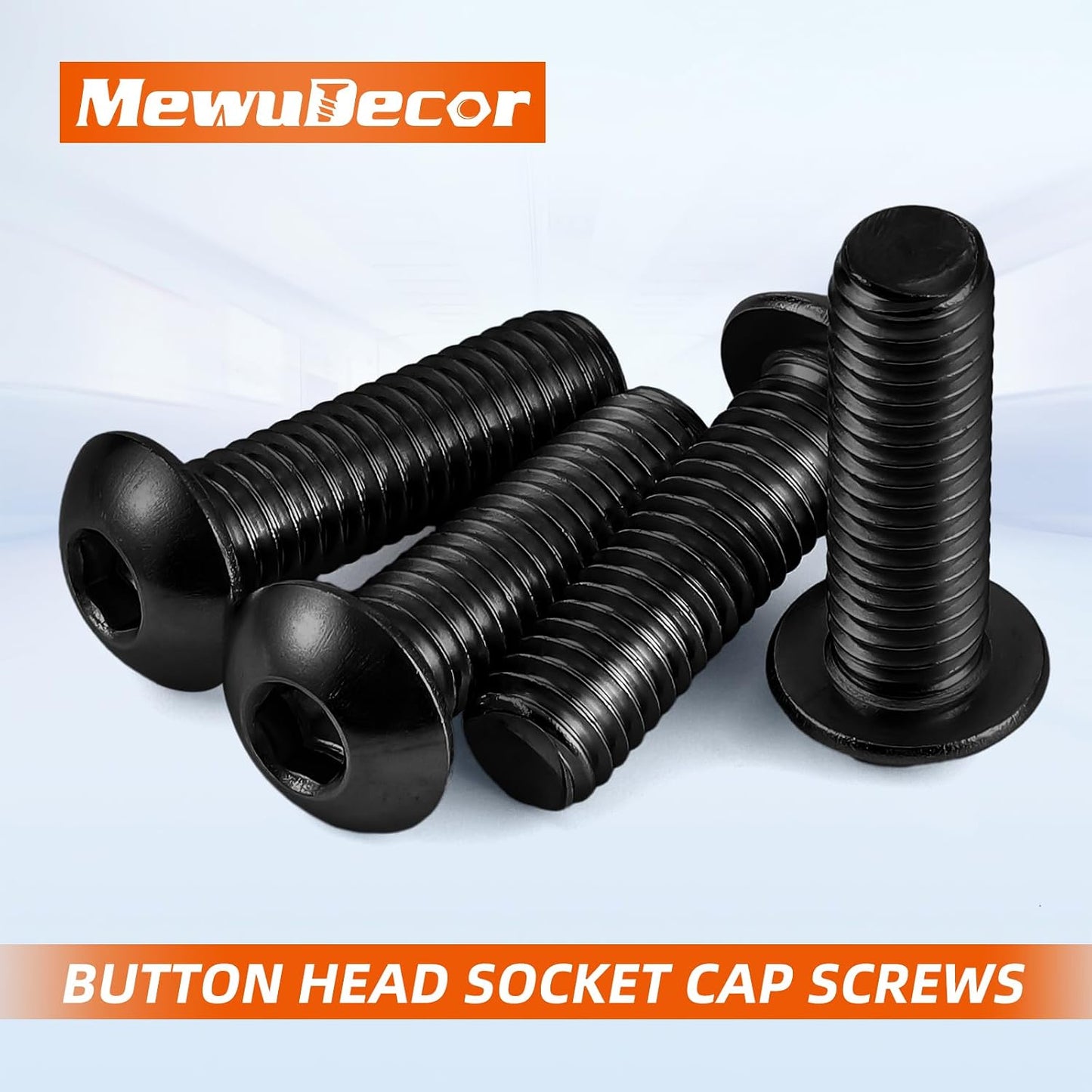 Tornillos cabeza botón 3/8-16x2pulg acero grado 10.9