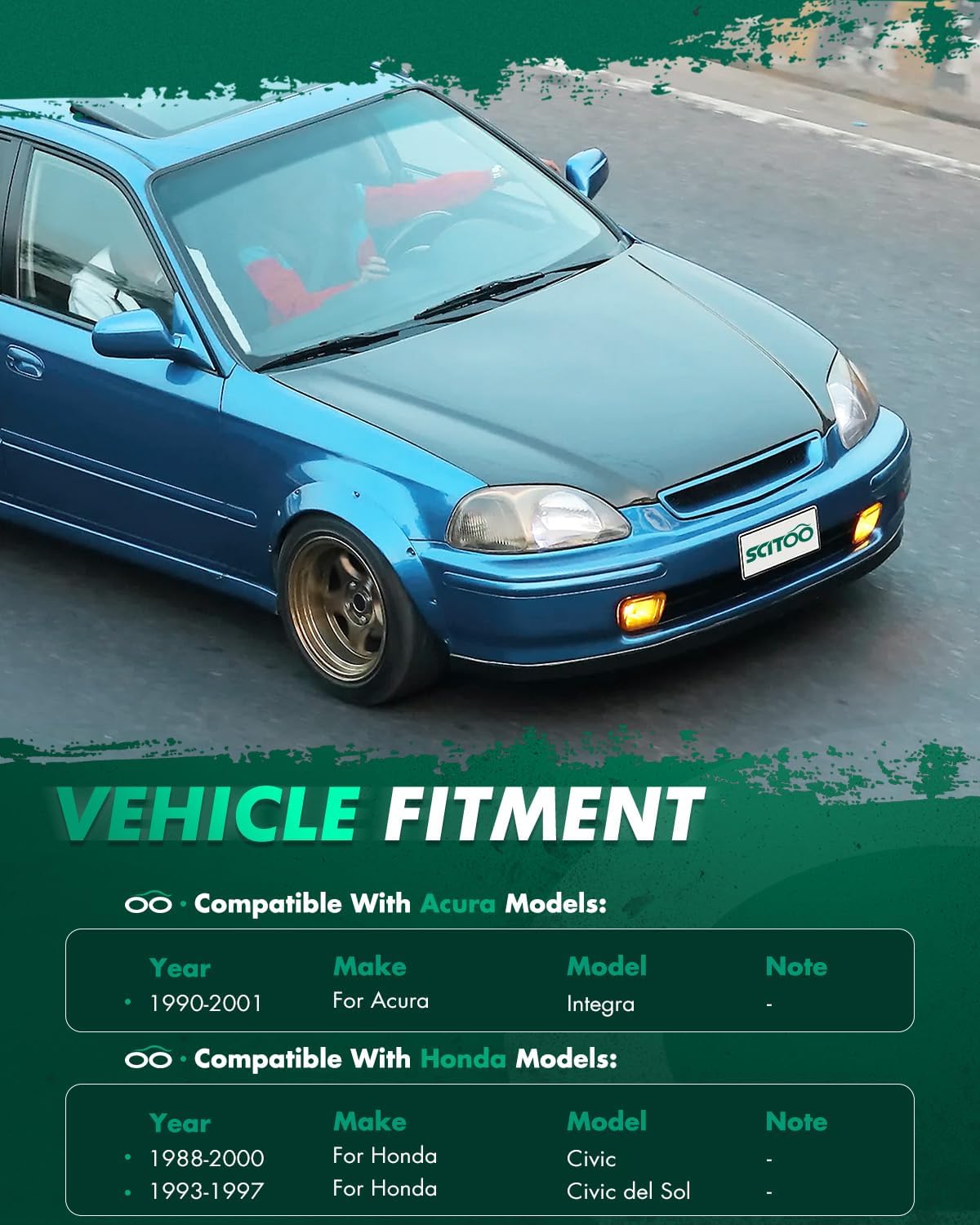 Kit suspensión trasera ajustable Acura Integra Civic CR-V