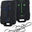 2 Fundas Silicona Llavero Inteligente 4 Botones GMC Chevy