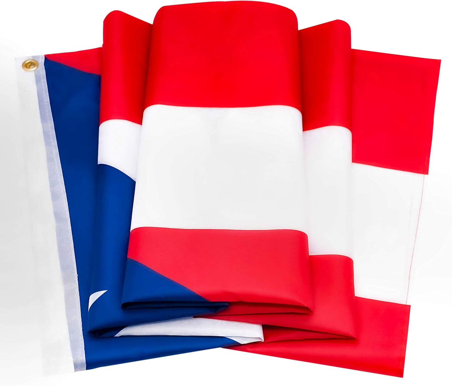 2 Banderas Puertorriqueñas Poliéster 3x5ft Latón Resistente