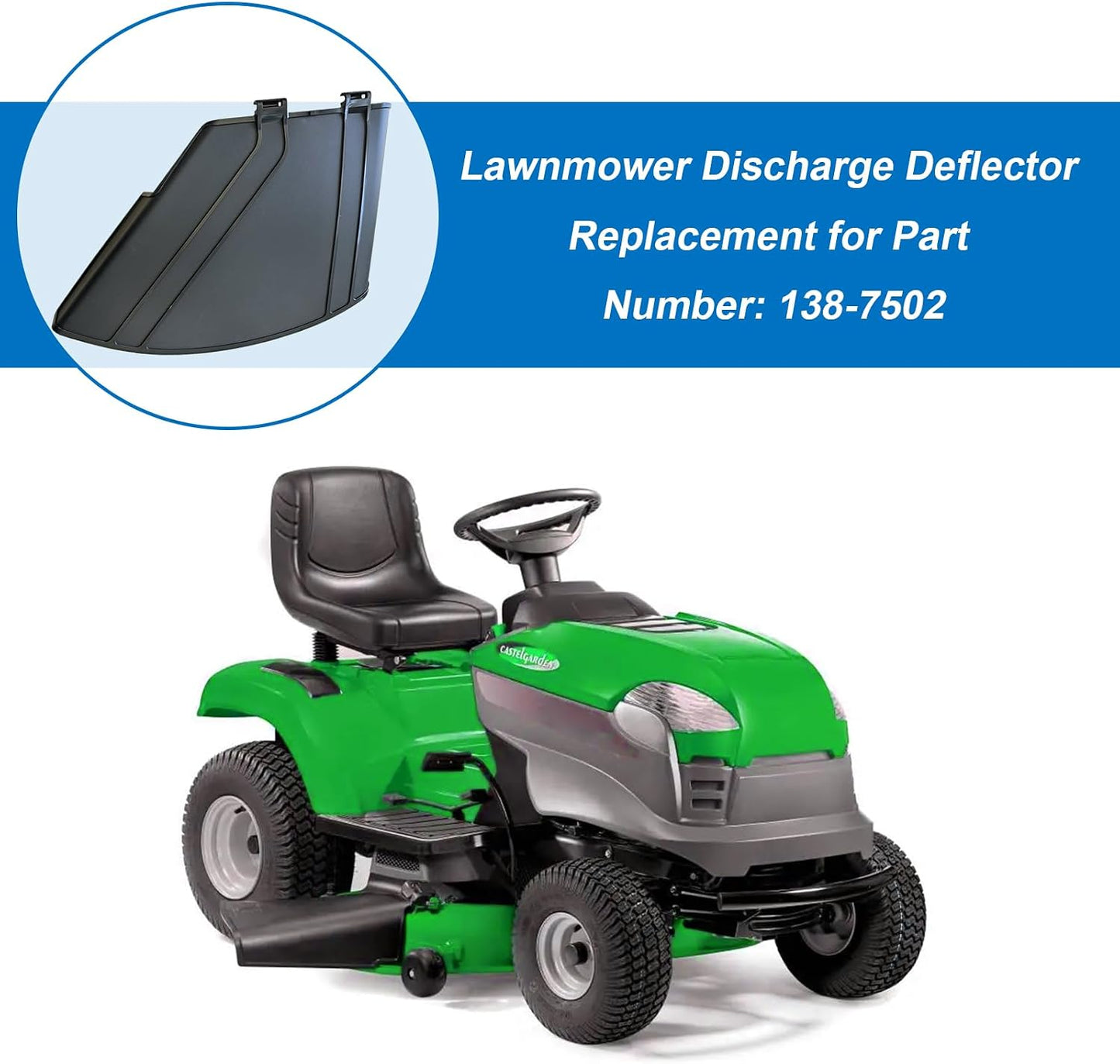 Repuesto protector deflector cortadora césped Toro Exmark Quest