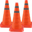 3 Conos Seguridad Plegables 18pulg Naranja Reflejante