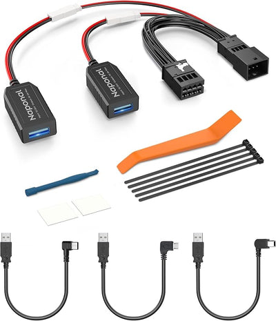 Adaptador corriente cámara GPS conector B 8pines Audi A1/A3/A4L