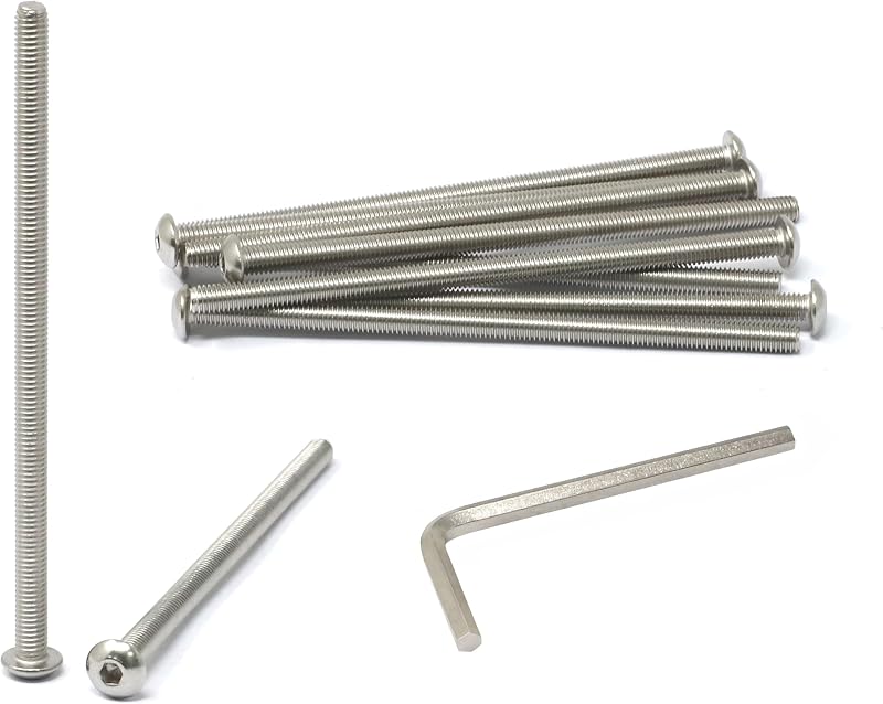 Set 10 Pzas pernos M5x100mm acero inox 304