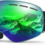 Gafas esquí con lente OTG desmontable para adultos