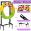 Soporte manguera agua metal 4 picos 150 pies al aire libre