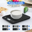 Báscula cocina digital 22lb vidrio templado pantalla LCD tara