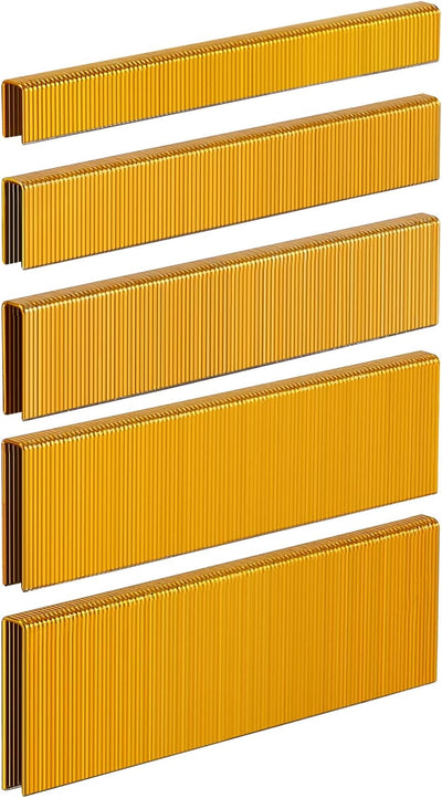 Grapas corona estrecha 1/4pulg 2000pzas galvanizadas