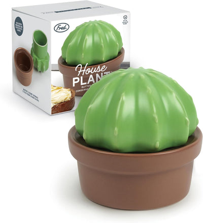 Almacenador de mantequilla Fred cactus cerámica alta calidad