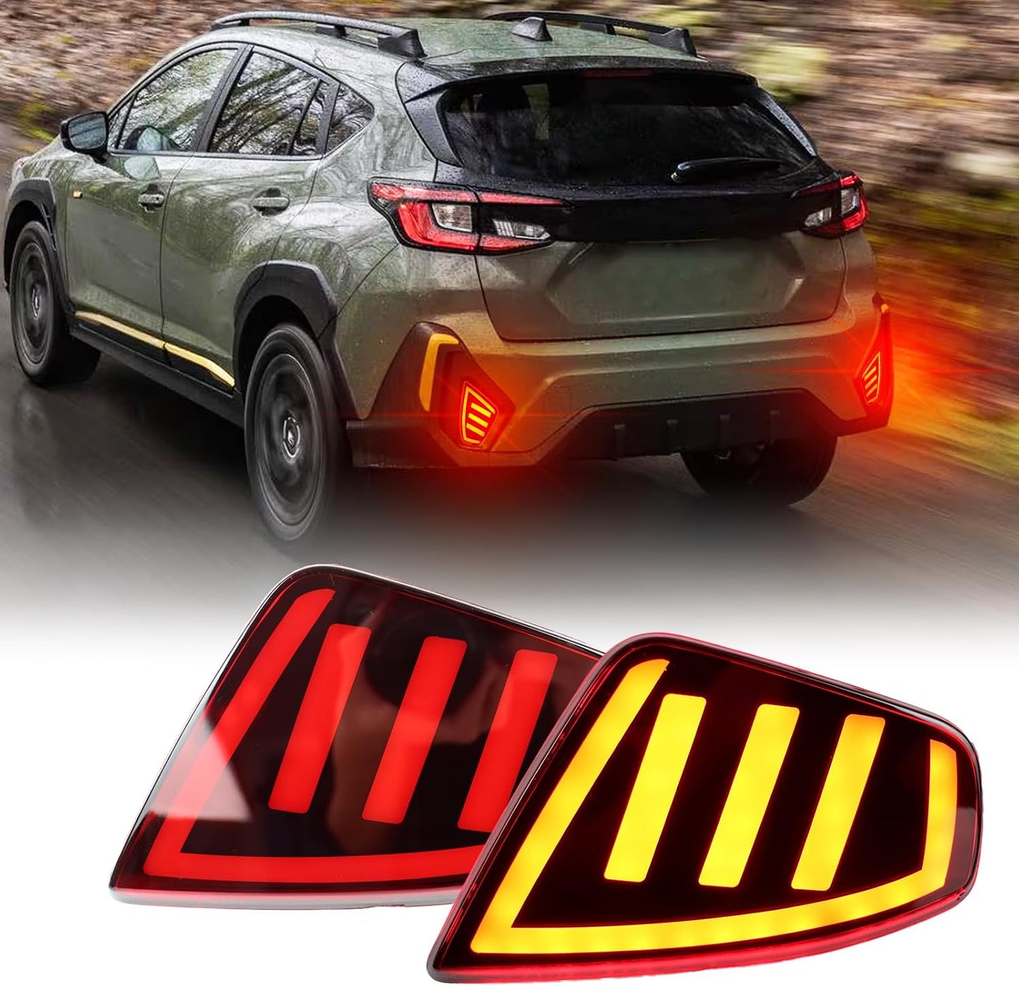 Reflectores LED traseros comp Subaru Crosstrek 24-25