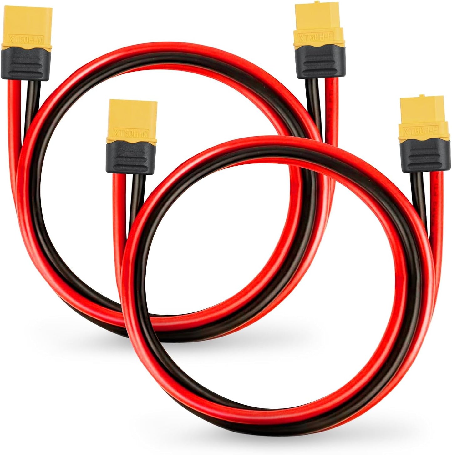 Cable XT60 2" conector macho hembra para batería RC