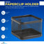 Soporte clip malla escritorio set 4