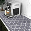 Tapete secado platos grande 18x36 absorbente fácil limpieza