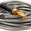 Manguera jardín acero inox 5/8pulg x50ft color plata/negro