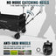 Carro plegable grande para playa y almacenamiento