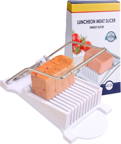 Rebanador acero inox 10 rebanadas blanco