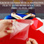 10 Pzas Filtro Gel Rojo 8.5x11pulg Navidad