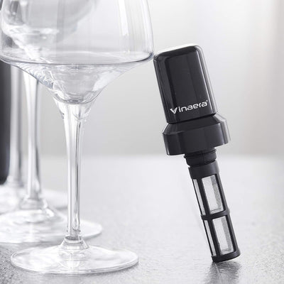 Paquete filtro sedimentos y vertedor vino profesional