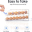 Soporte huevos nevera con asa apilable BPA-free