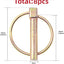 Kit pasadores linchamiento 5/16 para tractores y remolques 8uds