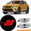 2 Pzas Luces Puerta con Logotipo Comp Dodge Challenger