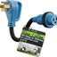 Cable adaptador RV 14-50P a L5-30R 10AWG