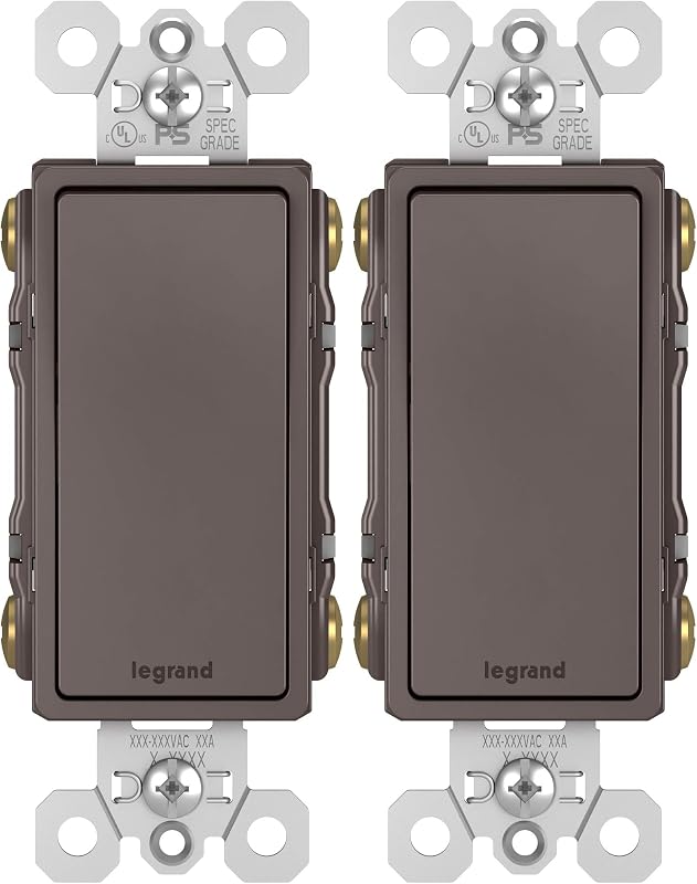 Interruptor pared basculante 15A marrón 4 vías TM874 set 2