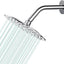 Cabezal ducha lluvia acero inox cromo alto flujo